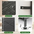 thumbnail image 4 of Fairy Black Tall Dresser for Bedroom, Storage Dresser Organizer with 14 Fabric Drawers, Nightstand Furniture in Closet, Entryway, Hallway, 4 of 7