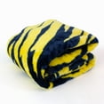 thumbnail image 4 of College Covers Everything Comfy Michigan Wolverines Soft Raschel Throw Blanket, 60" x 50", 4 of 6