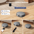 thumbnail image 2 of Robot Vacuum Cleaner, Robot Vacuum and Mop Combo with WIFI / Alexa for Pet Hair and Hard Floor, 2 of 7