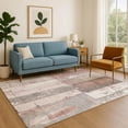 thumbnail image 7 of Addison Rugs Mayfield Premium Machine Washable Transitional Geometric Copper Rectangle Rug, 10' x 14', 7 of 7