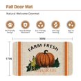 thumbnail image 3 of Fall Welcome Decorative Door Mat, Pumpkin Doormat Thanksgiving Decor Rustic Yard Floor Mat Switch Mat for Indoor Outdoor 17 x 29 Inch, F-J-M-D-S018-06, 3 of 5