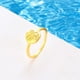thumbnail image 3 of Anillo De Sello De Flores Hecho A Mano, Anillo De Declaración Minimalista Con Grabado Botánico, Anillo Personalizado Delicado, Regalo De Joyería Para Mujeres Y Niñas seitruly AP006645-01, 3 of 6