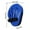 Blue, variant on Rourlinge Professional Boxing Pads Leather Punching Mitts for Training Muay Thai Karate Taekwondo Kickboxing with Thickened Foam & Adjustable Strap