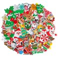 thumbnail image 1 of Set de parches adhesivos navideños GUYI, 60 unidades, bordados festivos, 1 of 6