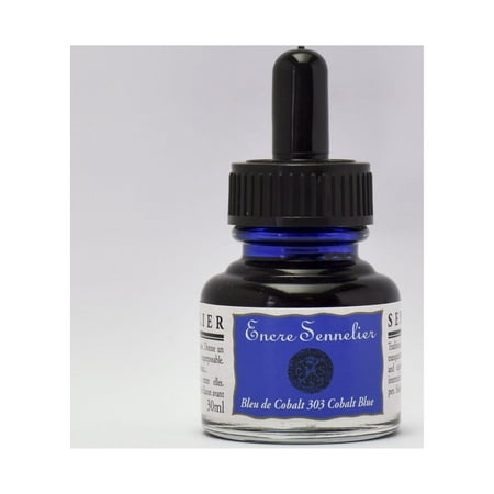 UPC: 3046450223627 | Sennelier Drawing Ink 30ml Bottle Cobalt Blue