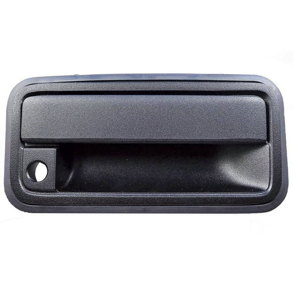PT Auto Warehouse GM-3518A-TG - Split Tailgate Door Handle, Textured Black Fits select: 1995-2000 CHEVROLET TAHOE, 1995-2000 CHEVROLET BLAZER