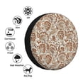 thumbnail image 4 of Pofeuu Indian Paisley1 Print Spare Tire Wheel Cover for Car Truck SUV Camper Universal Fit Spare Tire Cover RV Spare Tire Covers-17 inch, 4 of 6