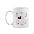 thumbnail image 2 of Prima Ballerina Doodle Mug Unisex's -Image by Shutterstock, 2 of 4