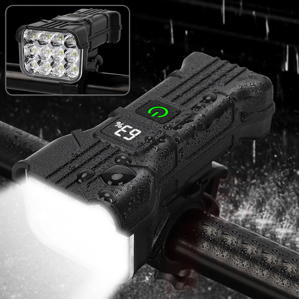 Litampo 3500LM USB Rechargeable Bike Headlight photo 2