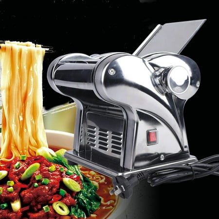 

YIYIBYUS Pasta Press Maker Automatic Electric Noodle Machine Dumpling Dough Skin Roller for Spaghetti Mult-functional