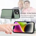 thumbnail image 3 of Case For FOXDOCK iPhone 14 Stand Function RFID Blocking Magnetic Card Holder Complete Camera Safety, 3 of 5