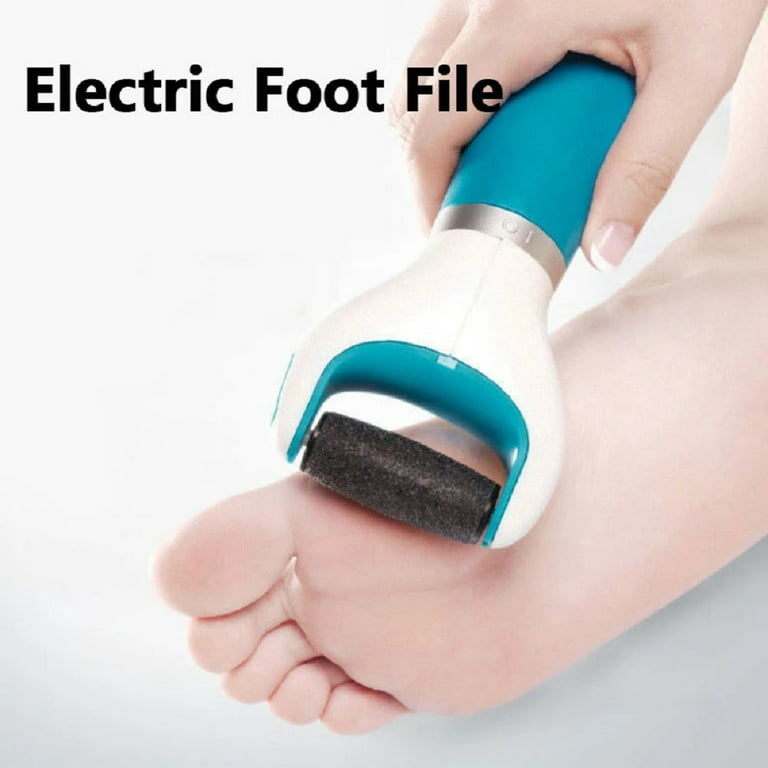 Foot Scrubber Electric Callus Remover for Feet, Portable Electronic Foot  File Pedicure Tool, Foot Scraper Professionally Remove Dead Skin Exfoliator Electric  Foot File Rechargeable Foot,Blue 