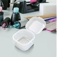 thumbnail image 4 of Nail Tool Box, Plastic Storage Tray, Double Layer Leak Proof Manicure Organizer with Semi Transparent Lid, Built In Drainage Basket, Portable Compact Design for Nail Technicians and Enthusiasts, 4 of 6