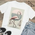 thumbnail image 3 of Organic Creator T-shirt - Unisex Flamingo, 3 of 4