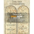 thumbnail image 6 of DECORARTS - The Ten Commandments Wall Decor (Catholic Church version). Giclee Print wall art for Home Decor and Wall Decor.18x12"x1.5", 6 of 7