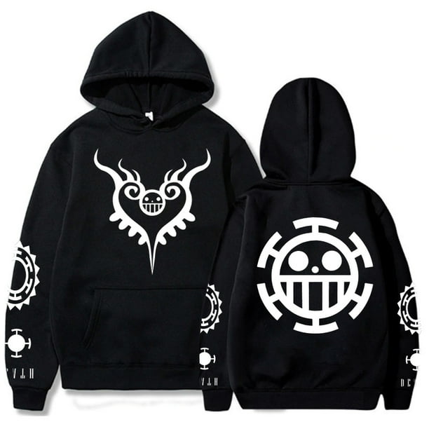 Sudaderas con capucha de manga larga vintage para hombre con estampado de Luffy de Anime Gear 5, sudaderas con capucha de manga One Piece, sudaderas con capucha unisex de tendencia genial