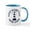White/Blue Inside, variant on CafePress - Summer East Hampton New York Mugs - 11 oz Ceramic Mug - Novelty Coffee Tea Cup