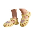 thumbnail image 5 of Fozruso Girls Ankle Strap Sandals,Sizes 13.5 Little Kid,Fashionable Girls Jelly Open Toe Sandals Breathable Beach Shoes Soft Sole Summer Casual Footwear For Toddlers And Kids, 5 of 7
