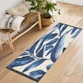 thumbnail image 5 of Bed Long Carpet Bed Rug 72x23.5In Indoor Non-Slip Durable Carpet Floor Mat Runner Rug Bedroom Hallway Carpet Machine Washable Super Beautiful Leaves, 5 of 8
