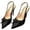 Black, variant on Elegant Satin Pointed Toe Bow Classic Evening Heels Slim Stiletto Finish formal Dresses Women
