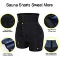 thumbnail image 4 of Slimming Pants Waist Trainer Shapewear Tummy Hot Thermo Sweat Leggings Fitness Workout Sweat Sauna Pants Body Shaper, 4 of 9