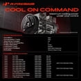 thumbnail image 2 of A-Premium AC Compressor with Clutch Compatible with Ford F-150 F-350 F-150 Heritage F-350 F-450 F-550 Super Duty F53 Lobo Fits select: 2002-2003 FORD F150, 2002-2007 FORD F250 SUPER DUTY, 2 of 10