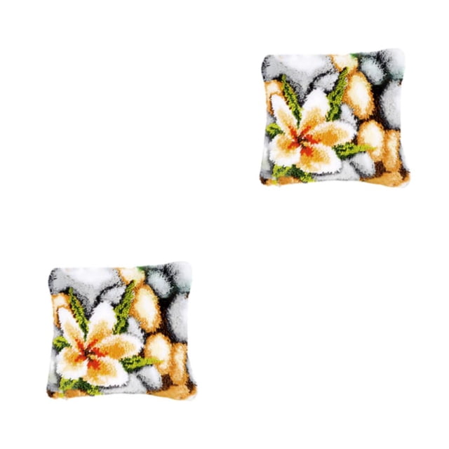 maskred Personalized DIY Accessories For Pillow Making Experience Gift Plush Embroidery Pillow Kits Type5 2Set