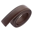 thumbnail image 1 of Leather Men Belt No Buckle for men without DIY Craft Projects Automatic Ratchet Buckles, 1 of 8