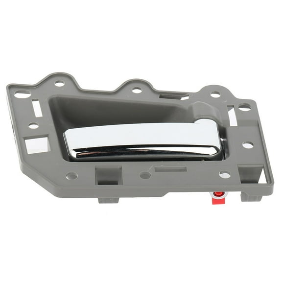 ECCPP Door Handle Interior Inside Inner Front Passenger Side for 2005-2010 for Jeep Grand for Cherokee Gray Housing w/Chrome Lever