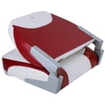 thumbnail image 5 of NORTHCAPTAIN T1 Deluxe Low Back Folding Boat Seat (2 Seats),White/Red, 5 of 6