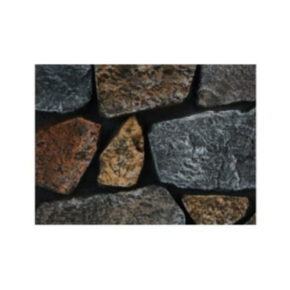 Empire DVP42XWS 42 in. Ceramic Fiber Fireplaces Liner with Floor, Old World Stone