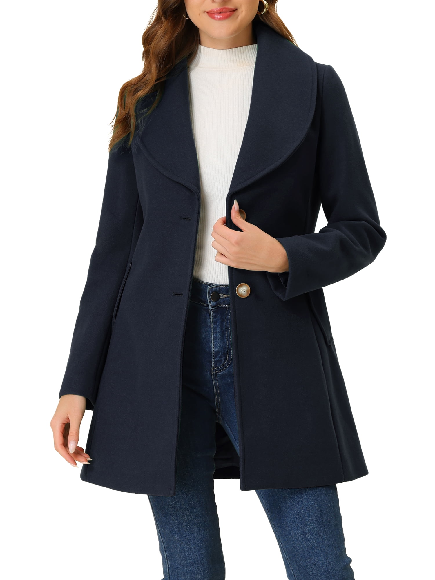 royal blue petite coat