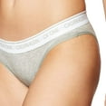 thumbnail image 3 of Women's Calvin Klein CK One Bikini Panty QD3785 Color: Heather Gray Size: X LARGE, 3 of 4