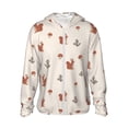 thumbnail image 1 of Fotbe Cute Squirrel Chaqueta con Protección Solar UPF 50+ para Hombre y Mujer, Camisa con Capucha y Bolsillos-Large, 1 of 7