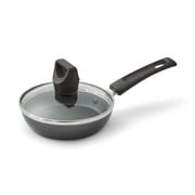 T-fal Easy Care Nonstick Cookware, Covered One Egg Wonder Fry Pan, 4.5 inch, Black