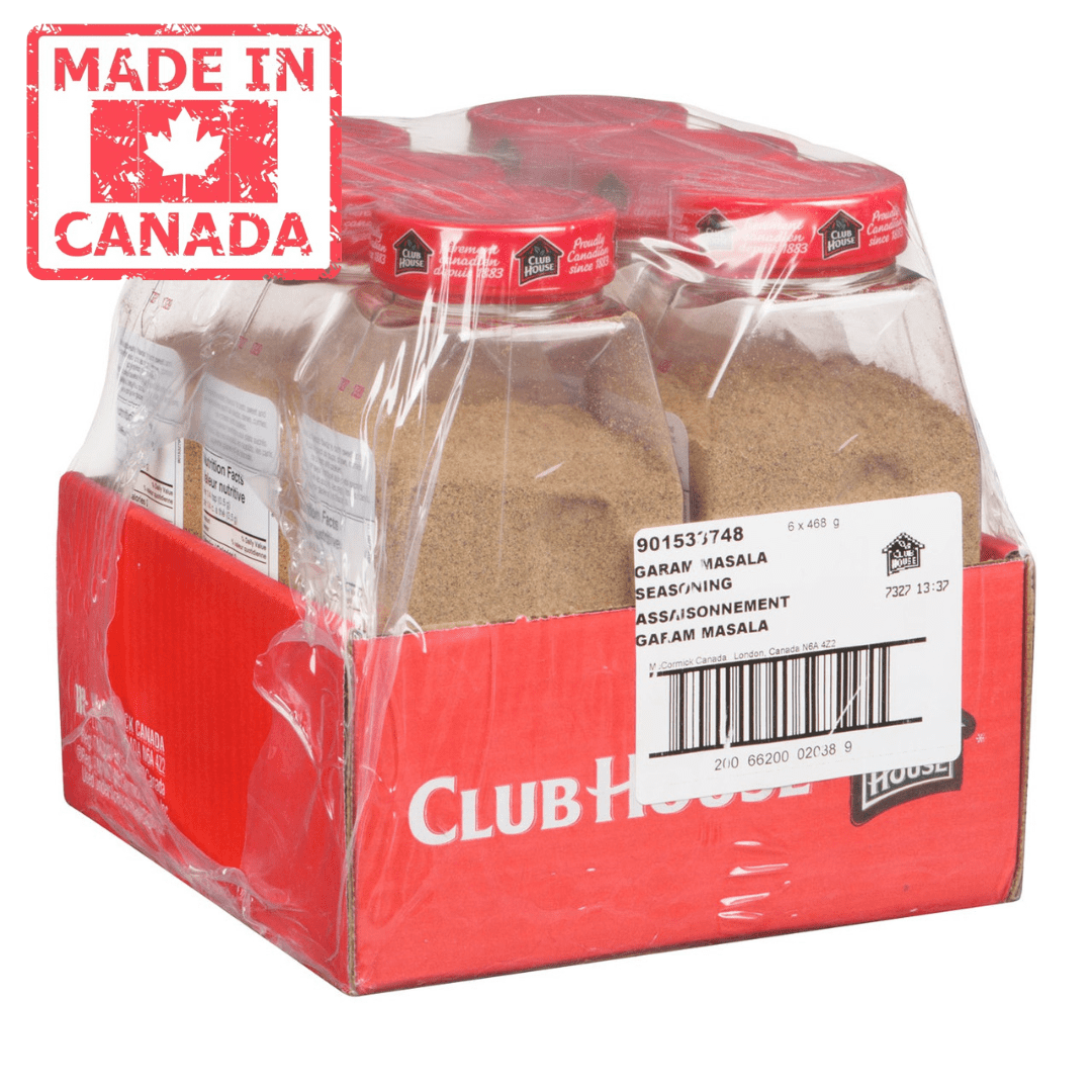Clubhouse Garam Masala Seasoning | 468G/Unit, 6 Units/Case - Walmart.ca