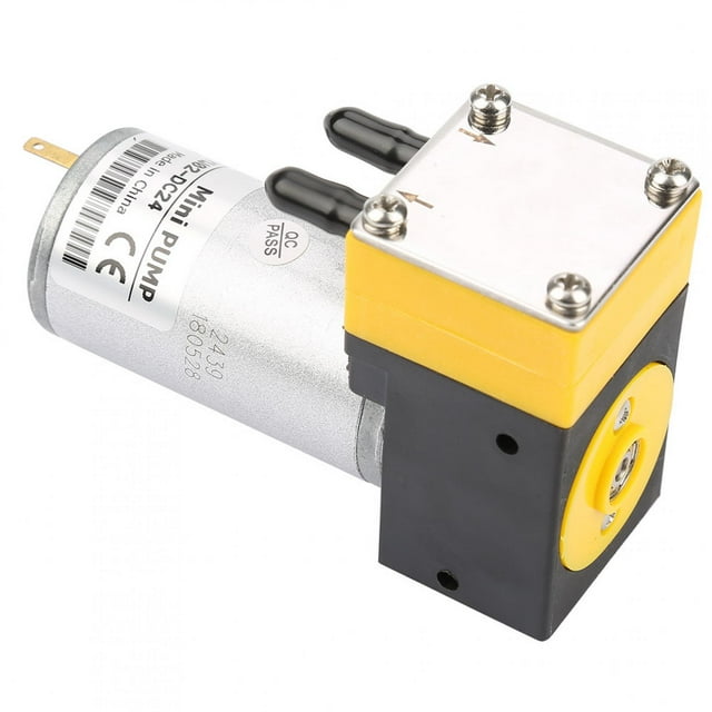 Micro Vacuum Pump, Air Pump, 24V Diaphragm Vacuum Pump Pump For Water Liquid Gas Air
