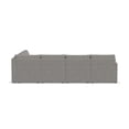 thumbnail image 2 of Bowery Hill Modern Gray 6 Seat Sectional with Performance Fabric, 2 of 11