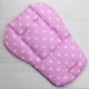 thumbnail image 5 of Asiento para cochecito de bebé, cojín para cochecito de bebé, alfombrilla de algodón con puntos blancos, cojín de asiento cómodo Ultra suave para accesorios de cochecito de bebé Likrtyny Para estrenar, 5 of 9