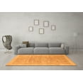 thumbnail image 3 of Ahgly Company Indoor Rectangle Abstract Orange Modern Area Rugs, 8' x 12', 3 of 4