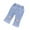 Blue A, variant on YTDSCS Baby Toddler Jeans Pants for Girls Elastic Waist Straight Denim Pants for 1-5 Years Loose Summer Seven Trousers for Girls