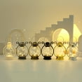thumbnail image 6 of 1Pcs Small Lanterns with LED Candle Lanterns Decorative for Wedding Christmas Tables Decorations, 6 of 9