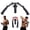 Black, variant on AbahubFit Twister Arm Exerciser, 22-440lbs Hydraulic Power Chest Expander, Adjustable Home Gym Equipment for Upper Body Strength Training