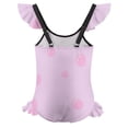 thumbnail image 6 of Hello Kitty Girls One Piece Swimsuits Hawaiian Summer Swimwear Beach Bathing Suit Outfits, 6 of 7