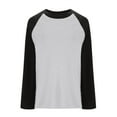 thumbnail image 2 of zbxnLI Long Sleeve Shirts for Women Fall Winter Basic Tee Tops Loose Crewneck Thermal Shirts for Ladies, 2 of 5