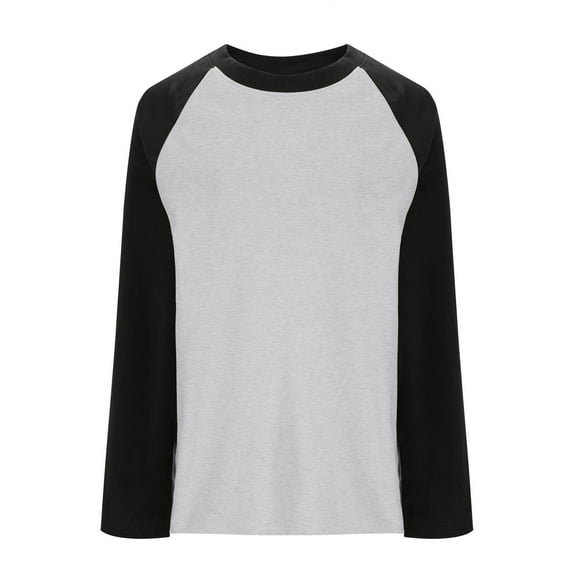 Women's Color Block Sweatshirts Dressy Crewneck Long Sleeve Pullover Boyfriend Style Tops Casual Fall Outfits Bronze S