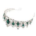 thumbnail image 4 of Couronne de Mariée, Coiffe, Accessoires pour Cheveux, Couronne en Strass, 4 of 8