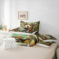 thumbnail image 3 of Erosebridal Literie pour Chien Format Grand pour Ados, Ensembles de Literie Animaux de la Forêt Format Grand, Ensemble de Lit Réversible Champignon Rouge, Super Douillet Décoratif pour la Chambre, 7 Pcs, 3 of 5
