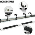 thumbnail image 5 of PZ 6" Crew Cab Running Boards for 2007-2018 Chevy Silverado/GMC Sierra 1500, 2007-2019 for 2500HD 3500HD Mirror Stainless Steel Side Steps Rails Nerf Bars, 5 of 16