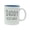 Light Blue, variant on Daddy Established Est. 2024 11-Ounce Ceramic Sublimation Coffee Mug with Gift Box, White